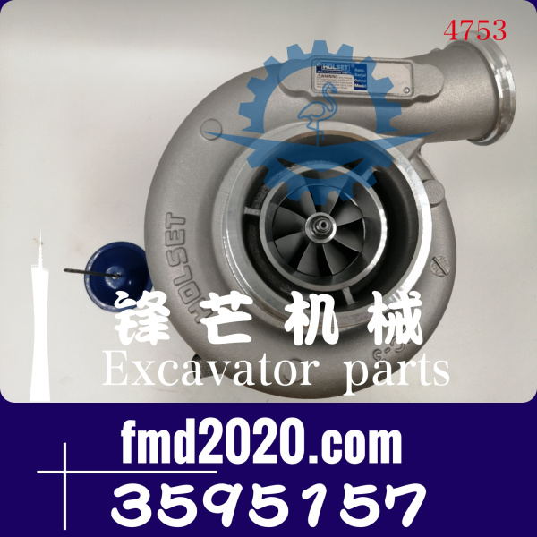 小松PC200-7，210-7，SAA6D107E-1增压器,6738-81-8091，3595157