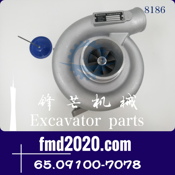 大宇发动机配件DB58T增压器65.09100-7081，65.09100-7078(图1)