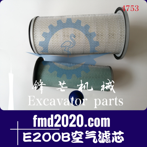 挖掘机滤芯小松PC200-5卡特E200B空滤空气滤芯