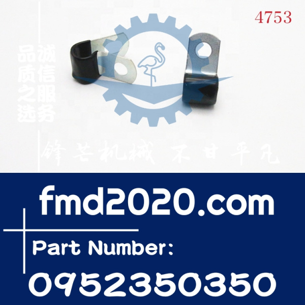 锋芒机械供应五十铃用线束出水管夹0-95235035-0，0952350350(图1)