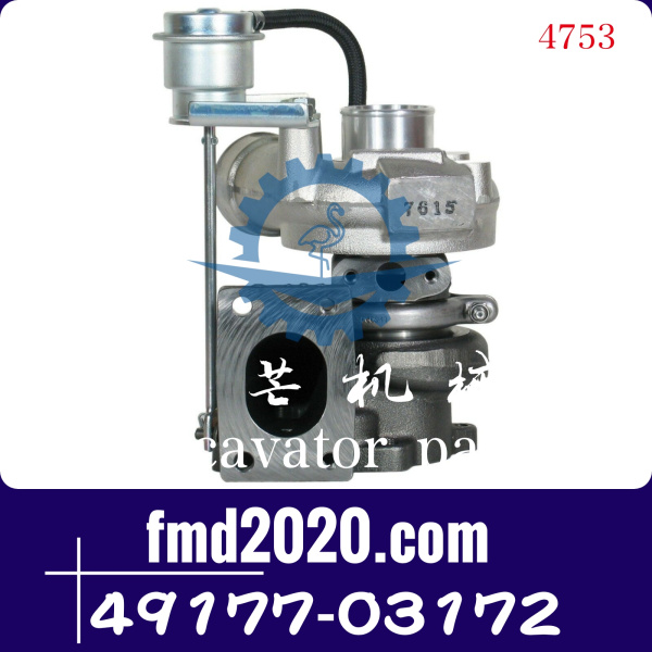 供应久保田发动机配件V3600增压器1G530-17015，49177-03172(图1)