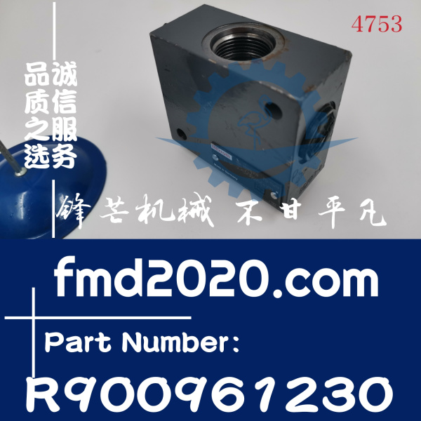 锋芒机械力士乐阀块R900961230，MHFP 04 G1-1X=1DX30G24C4V01