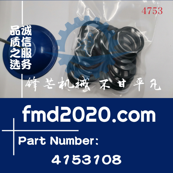 锋芒机械供应日立挖掘机零件发动机配件分配器O型圈4153108(图1)
