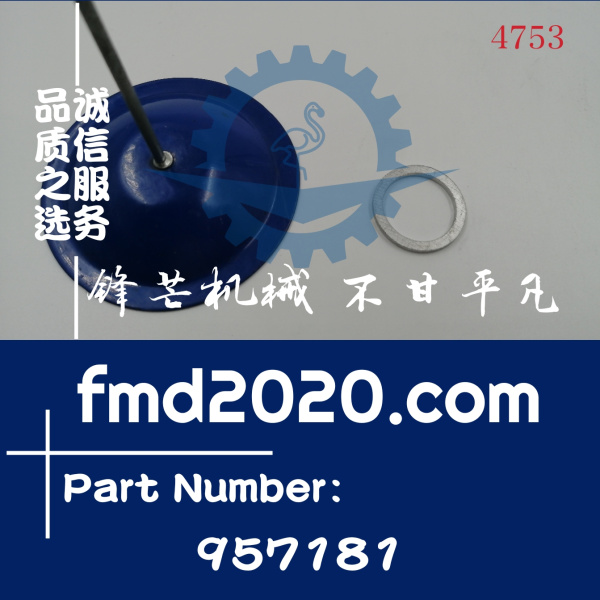 沃尔沃TAD720VE机油散热器螺丝垫圈957181(图1)