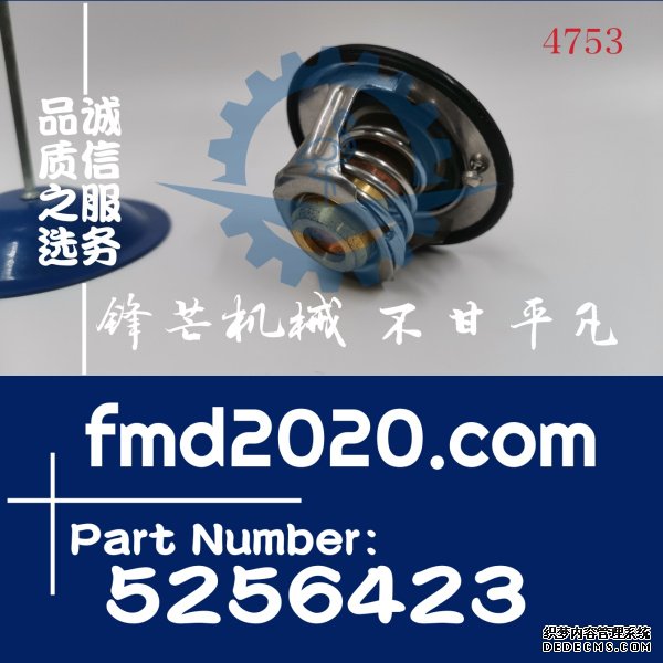 康明斯节温器恒温器5256423(图1)