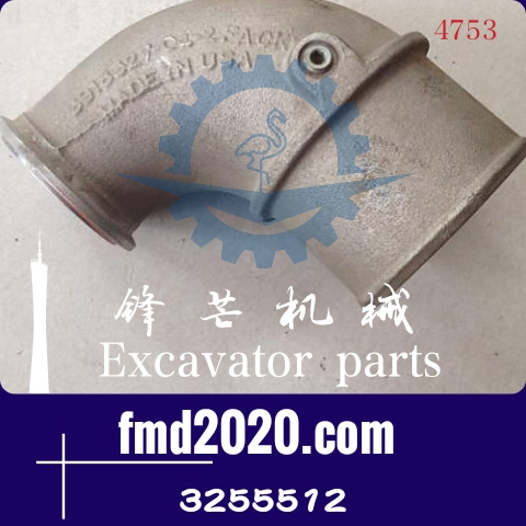 高质量发动机配件康明斯QSB5.9增压器弯管3254849，3255512(图1)