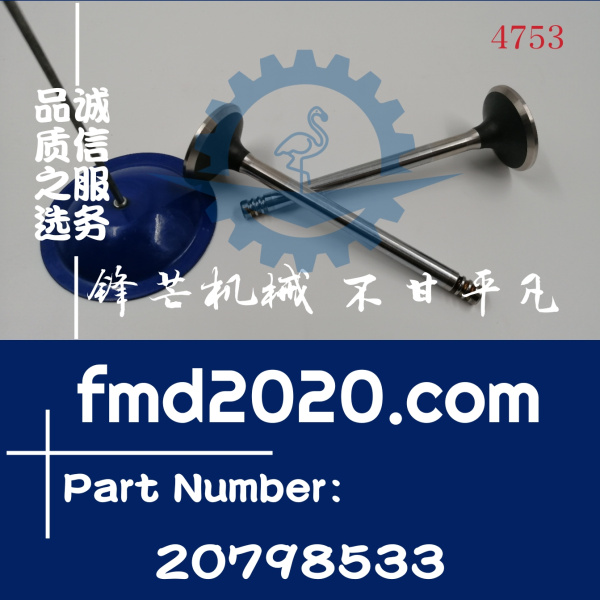 沃尔沃EC200B挖掘机D6E排气门20798533