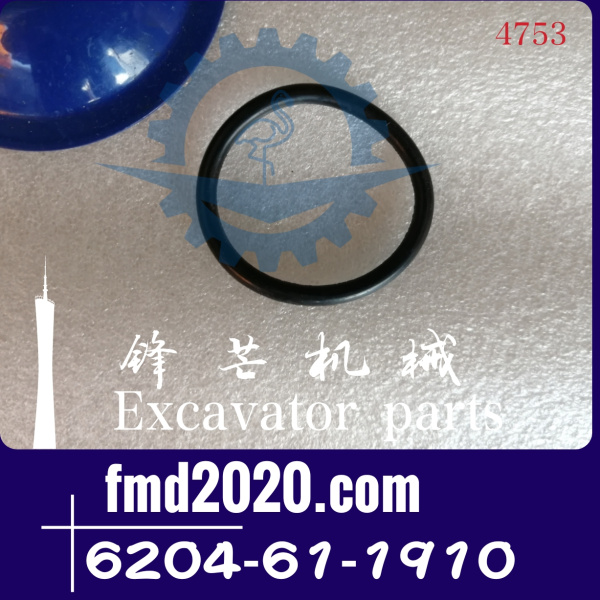 供应小松发动机6D95水泵O型圈6204-61-1910(图1)