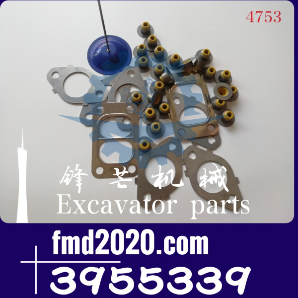 锋芒机械供应康明斯发动机QSB6.7排气歧管密封垫5447591，3955339