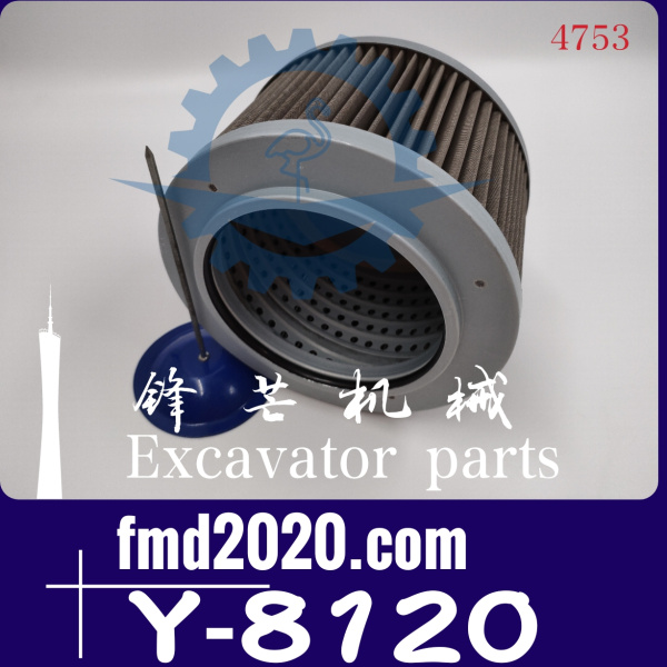 锋芒机械供应神钢挖掘机SK200-8液压进油滤Y-8120，Y8120(图1)