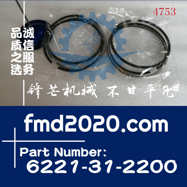 供应小松发动机6D108活塞环6221-31-2200