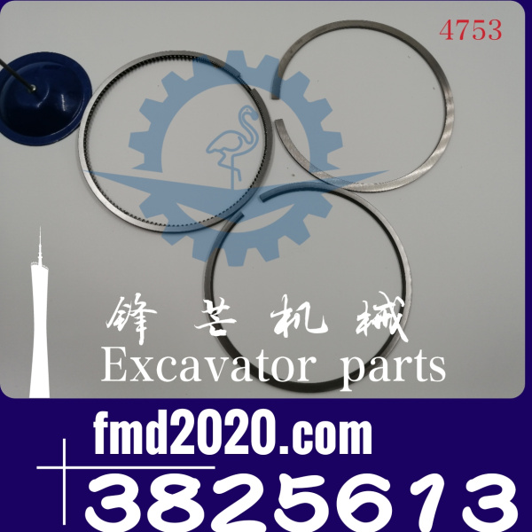 供应沃尔沃发动机TAMA122A，TMD122A活塞环3825613(图1)