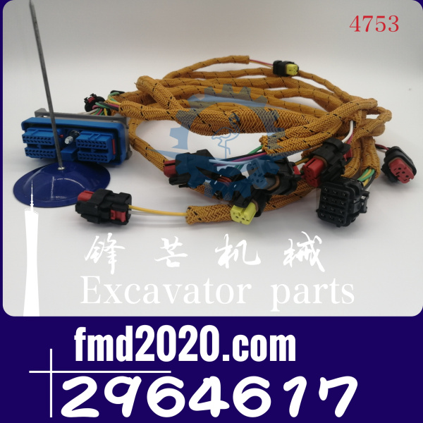 卡特彼勒Caterpillar挖机E320D挖掘机C6.4发动机线束296-4617，29(图1)