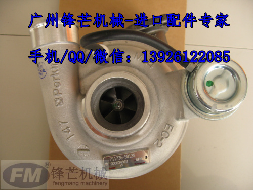 帕金斯T4.40发动机盖瑞特GT2556S增压器2674A209/711736-5010(图1) 帕金斯T4.40发动机盖瑞特GT2556S增压器2674A209/711736-5010(图1)