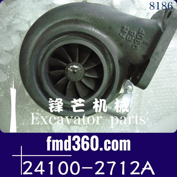 广州锋芒机械RHE8日野发动机维修K111增压器24100-2712A(图1)