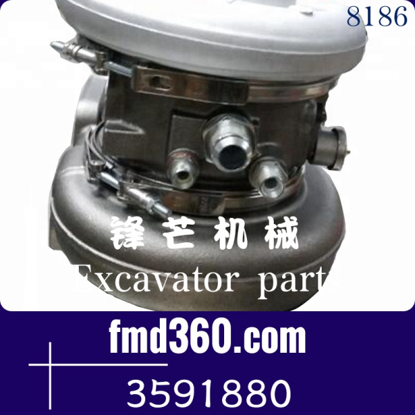HX40V依维柯勾机配件发动机增压器500355858，3591880，3591881(图1)