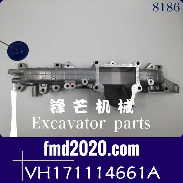 神钢叉车配件挖掘机配件SK250-8，J05E进气支管VH171114661A(图1)