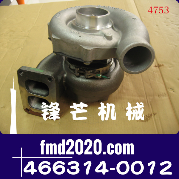 尼桑挖掘机配件发动机配件PF6TA增压器14201-96517、466314-0012(图1)