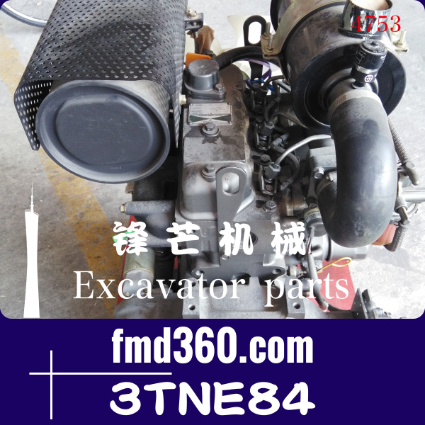 发电机组配件广州锋芒机械洋马3TNE84发动机总成(图1)